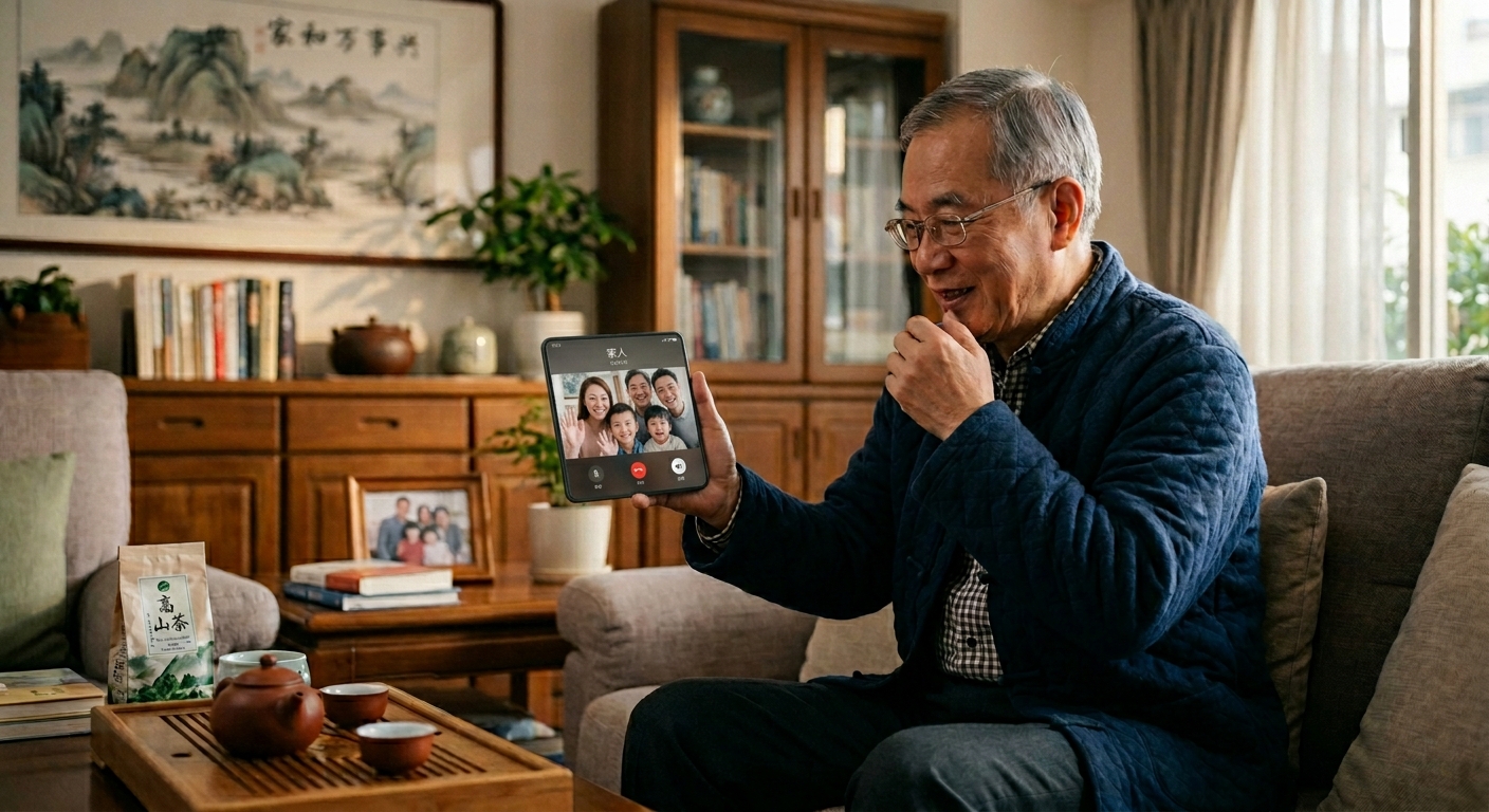 老人视频通话